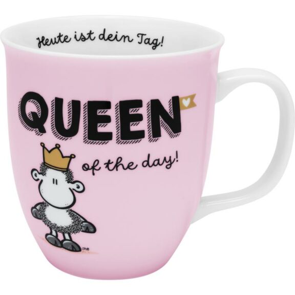 Sheepworld, Queen of the Day! Tasse