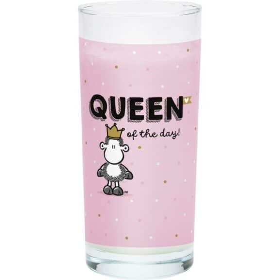 Sheepworld, Queen of the Day! Trinkglas