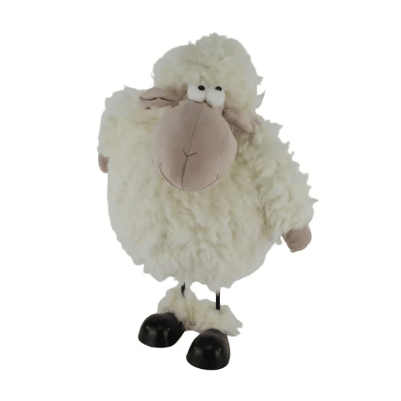 Holzwurm Schaf mit Beinen groß