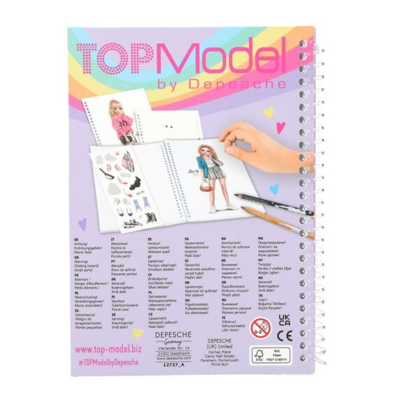 Depesche TopModel Pocket Malbuch