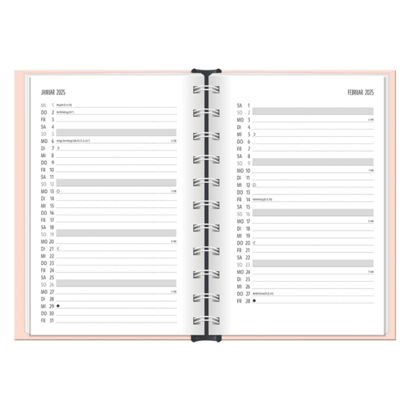 Grafik Werkstatt Terminplaner A6 "Der beste Tag"