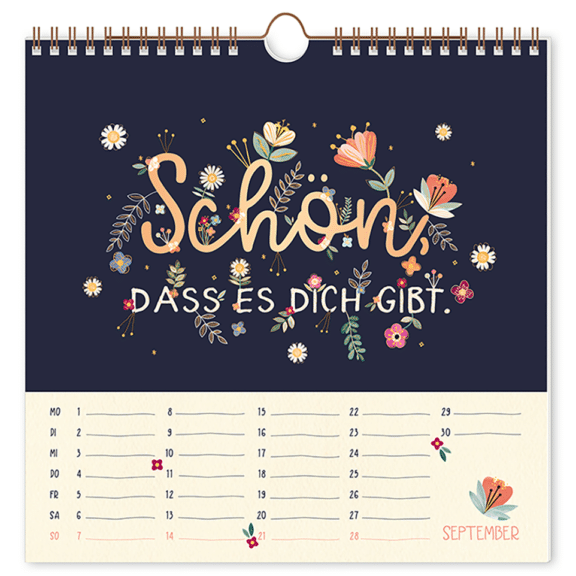 Grafik Werkstatt Wandkalender "Lieblingstage"