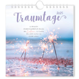 Grafik Werkstatt Postkartenkalender "Traumtage"