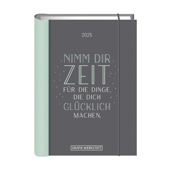 Grafik Werkstatt Terminplaner A6 "Nimm dir Zeit"