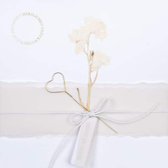 Räder XL Hochzeitskarte "Seite an Seite"