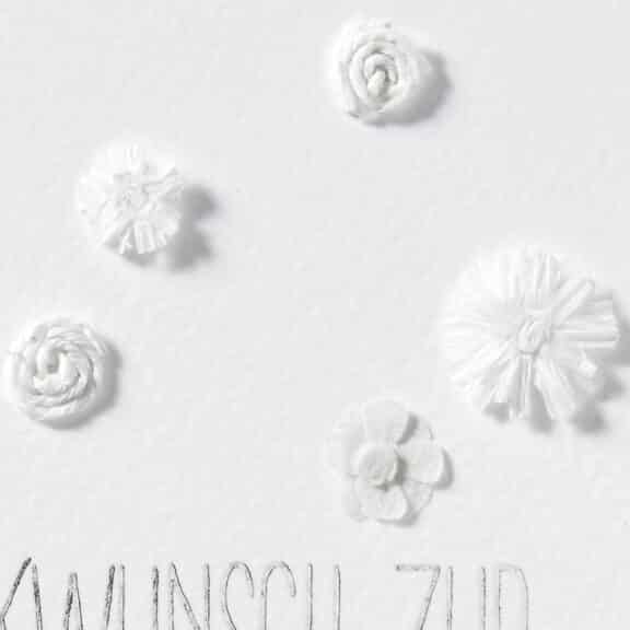 Räder Weisse Blütenkarte "Herzlichen Glückwunsch zur Hochzeit"