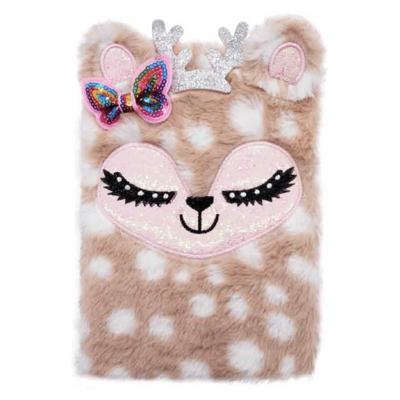 bb Schönes Schenken, Notizbuch Cutie Reh beige A5