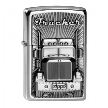 Zippo Feuerzeug Street chrom Zippo Trucker