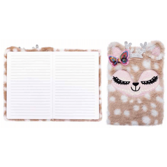 bb Schönes Schenken, Notizbuch Cutie Reh beige A5