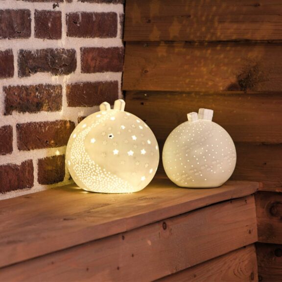 Räder Porzellangeschichten Lichtkugel "Geschenke"