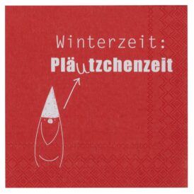 Räder Lunchservietten "Winterzeit: Pläutzchenzeit"
