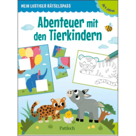 Pattloch Mein lustiger Rätselspaß - Abenteuer mit den Tierkindern