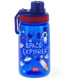 Legami Kinder-Trinkflasche - Let's Drink! "Space-Motiv"