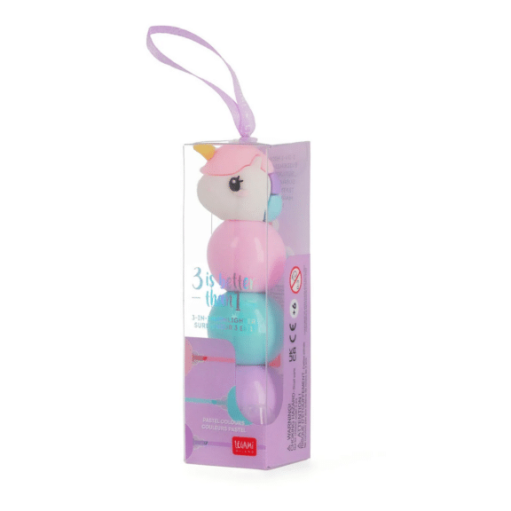 Legami 3-in-1-Marker "Unicorn"