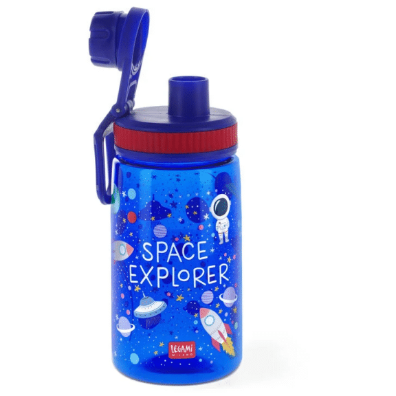 Legami Kinder-Trinkflasche - Let's Drink! "Space-Motiv"