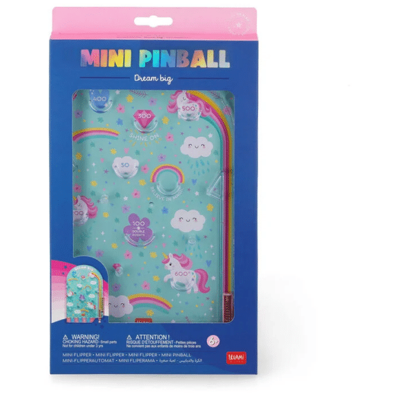 Legami Tragbarer Flipper - Mini Pinball "Unicorn"
