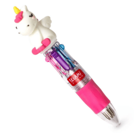 Legami Mini-kugelschreiber mit 4 farben - Mini Magic Rainbow "Unicorn"