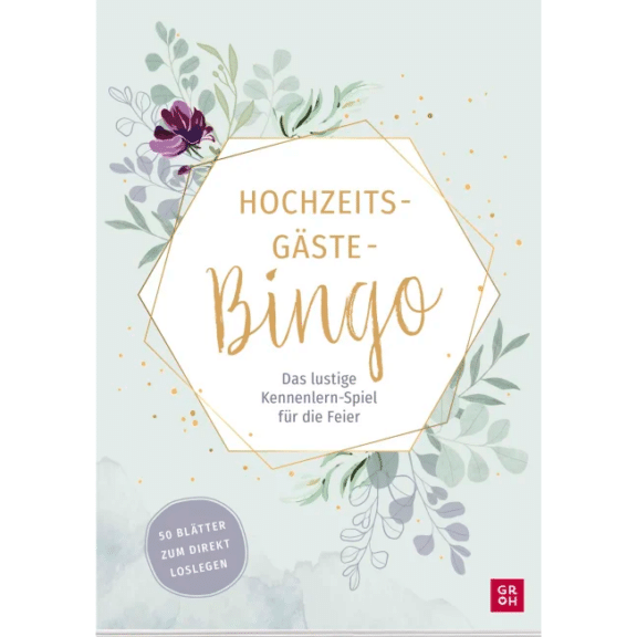 Groh Hochzeits-Gäste-Bingo