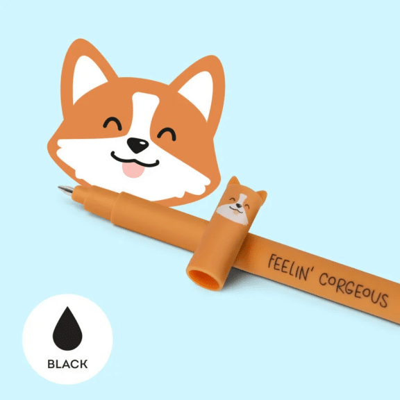 Legami Löschbarer Gelstift - Erasable Pen "Corgi"