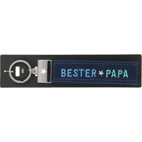 Depesche Glücksfilz Schlüsselband „Bester Papa"