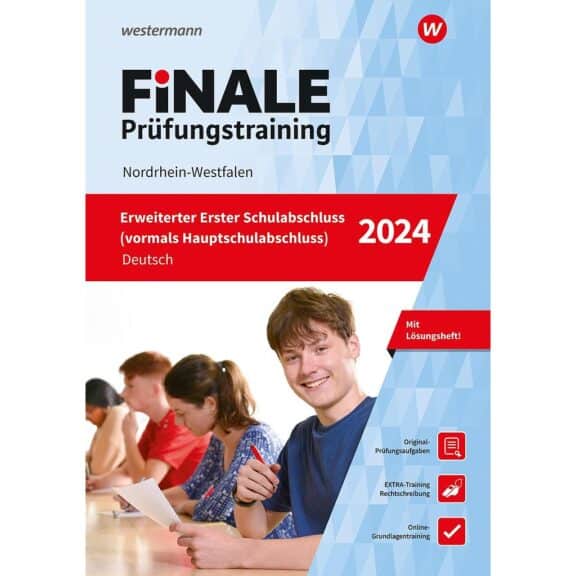 FiNALE Prüfungstraining Hauptschulabschluss Nordrhein-Westfalen. Deutsch 2024