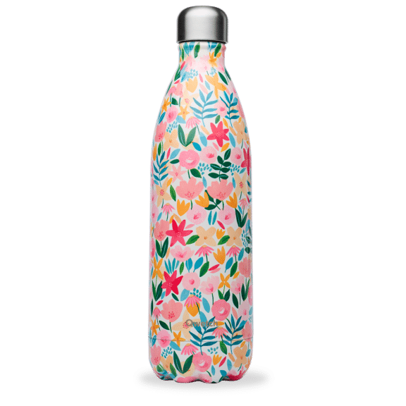 Qwetch Thermoflasche – Flora Rosa