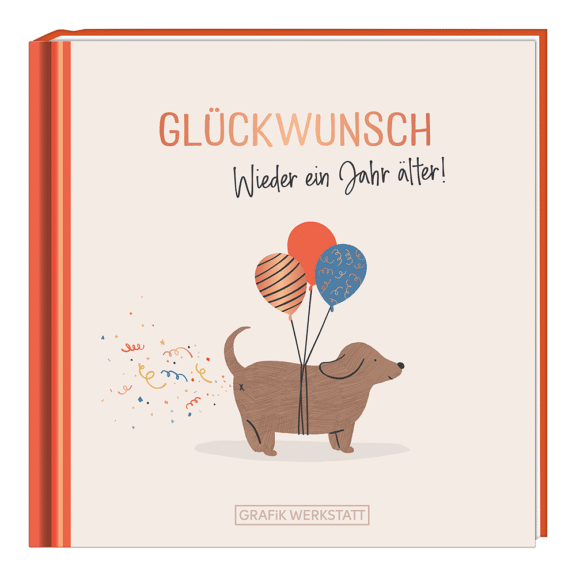 Grafik Werkstatt Minibuch Glückwunsch