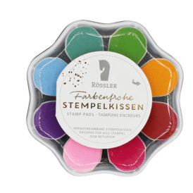 Rössler Farbenfrohe Stempelkissen - 8 Farben