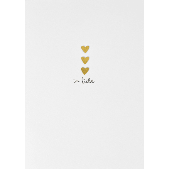 Räder, Herzenkarte "In Liebe"