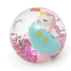 Legami Leuchtender Springball "Einhorn"