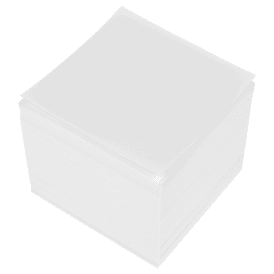 Zettelkastenersatzeinlage Notizzettel 9x9cm 700 Blatt weiß