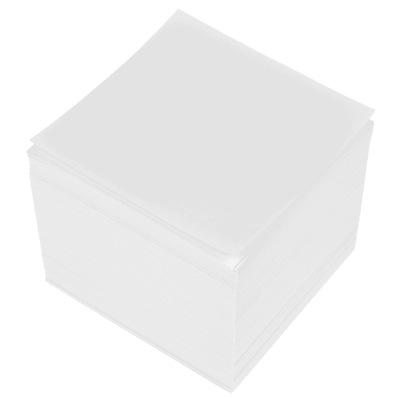 Zettelkastenersatzeinlage Notizzettel 9x9cm 700 Blatt weiß