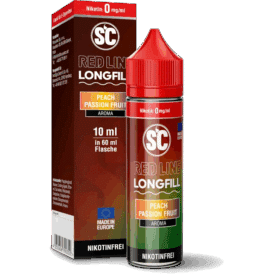 SC - Red Line - Longfills 10 ml "Peach Passion Fruit"