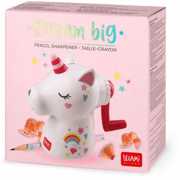Legami Anspitzer mit Handkurbel - Dream Big "Unicorn"