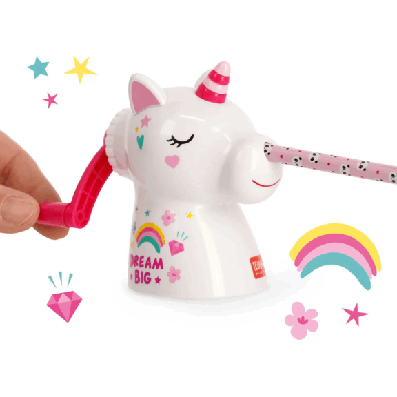 Legami Anspitzer mit Handkurbel - Dream Big "Unicorn"