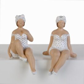 Gilde Kantensitzerfigur, Badenixe "Becky"