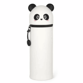 Legami 2-in-1-Federmäppchen aus Silikon - Kawaii "Panda"