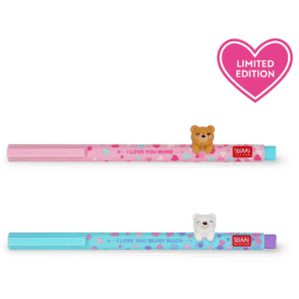Legami Set mit 2 Gelstiften - "Beary in Love"