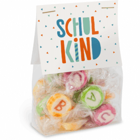 Grafik Werksatt ABC Bonboms Schulanfang "Schulkind"