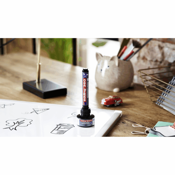 Edding 360 Whiteboardmarker 4er-Set