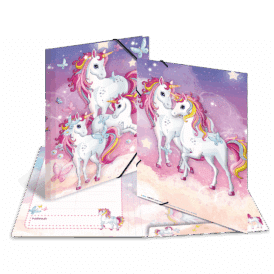 Herma Sammelmappe A3 Karton Einhorn