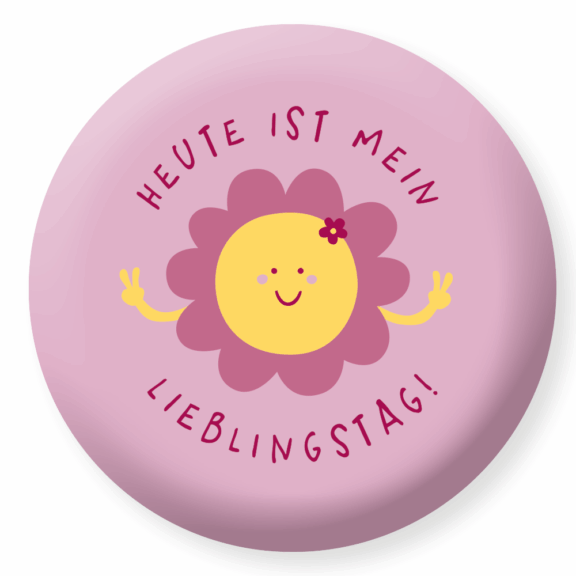 Grafik Werksatt Radiergummi "Heute ist mein Lieblingstag"