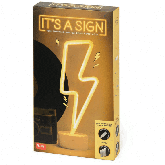 Legami LED-Lampe mit Neoneffekt - It‘s a Sign "Flash"