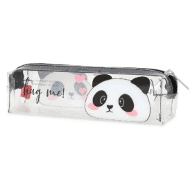 Legami Transparentes Schreibmäppchen "Panda"
