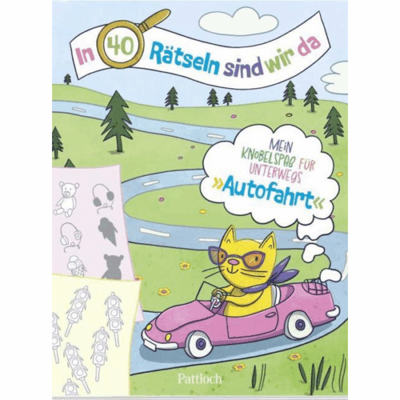 Pattloch In 40 Rätseln sind wir da! - Autofahrt