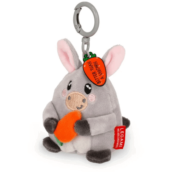 Legami Plüsch-Schlüsselanhänger - Super Soft! - Tiny "Donkey"