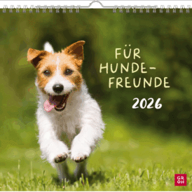 Groh Wandkalender 2026: Für Hundefreunde