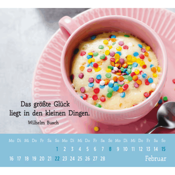 Groh Mini-Kalender 2026: Der kleine Glückskalender