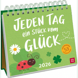 Groh Postkartenkalender 2026: Jeden Tag ein Stück vom Glück