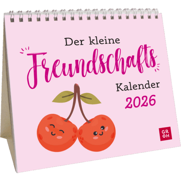 Groh Mini-Kalender 2026: Der kleine Freundschaftskalender